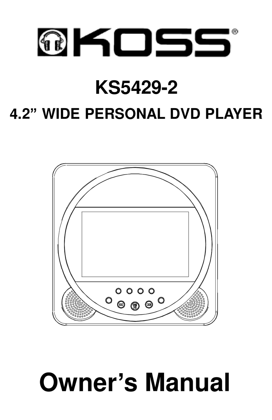 KOSS KS5429-2 OWNER'S MANUAL Pdf Download | ManualsLib