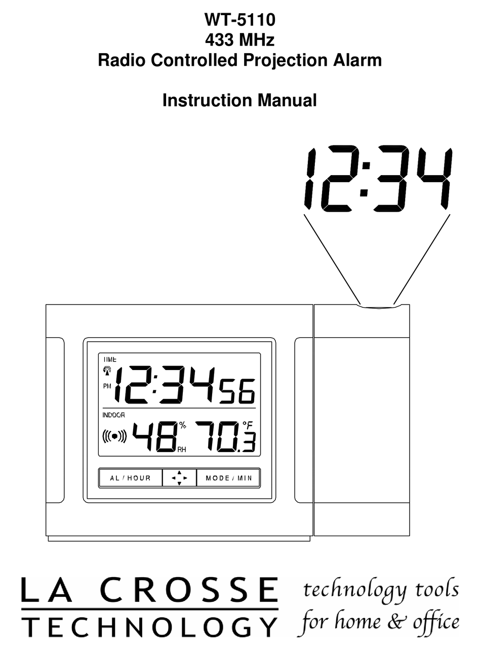 time tech digital radio controlled manual