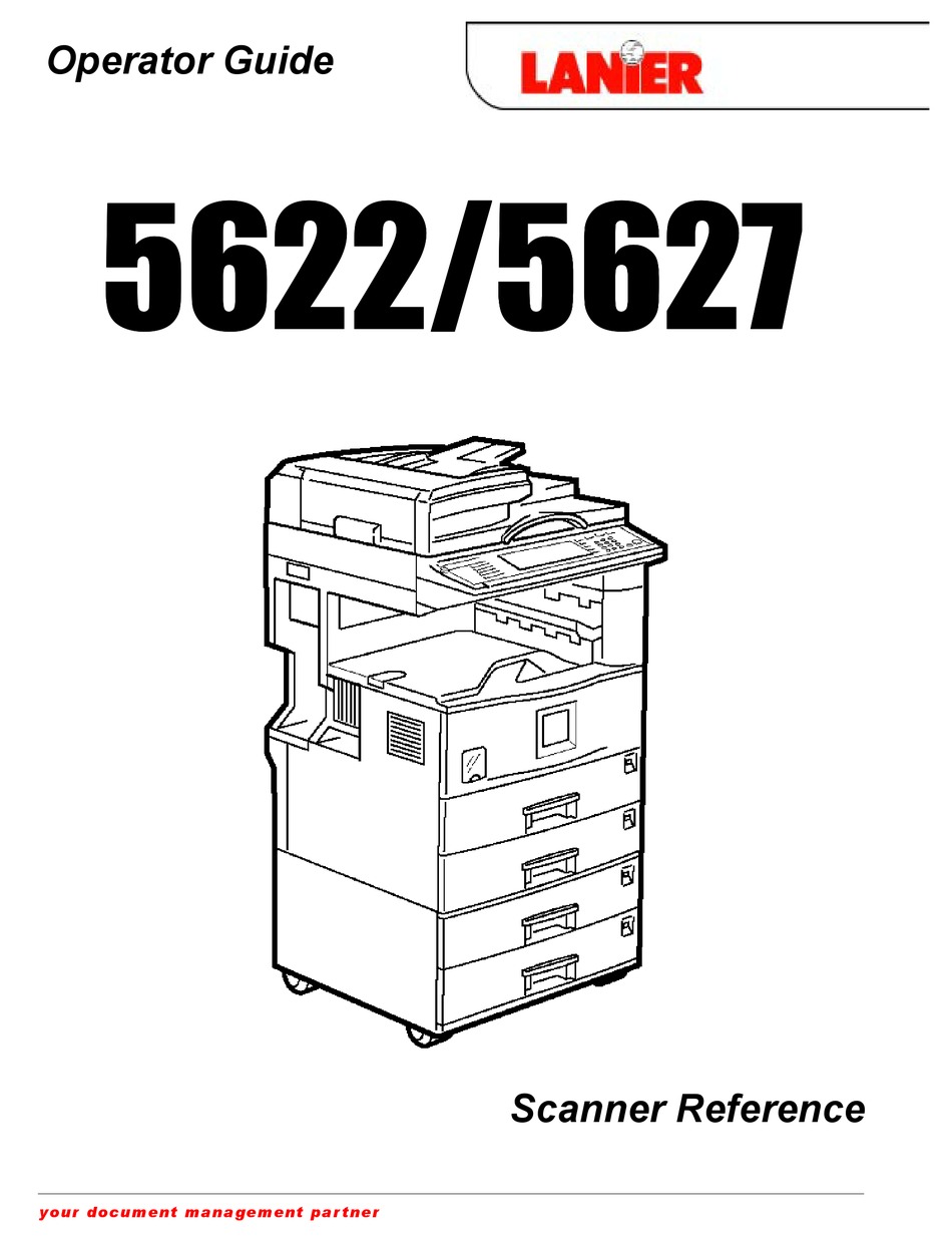 LANIER 5622 OPERATOR'S MANUAL Pdf Download ManualsLib