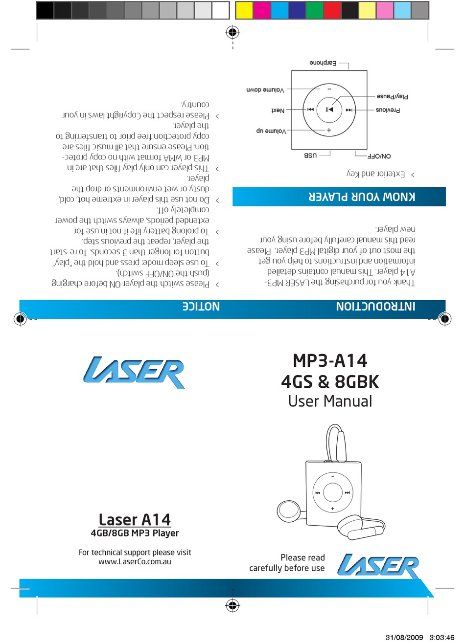 LASER MP3A14 USER MANUAL Pdf Download ManualsLib