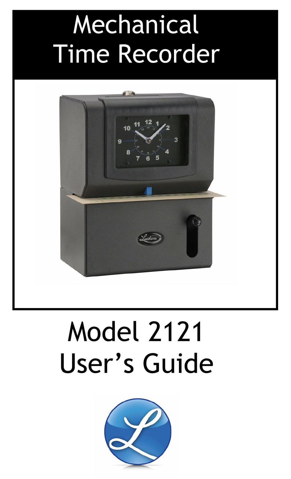 LATHEM 2121 USER MANUAL Pdf Download ManualsLib