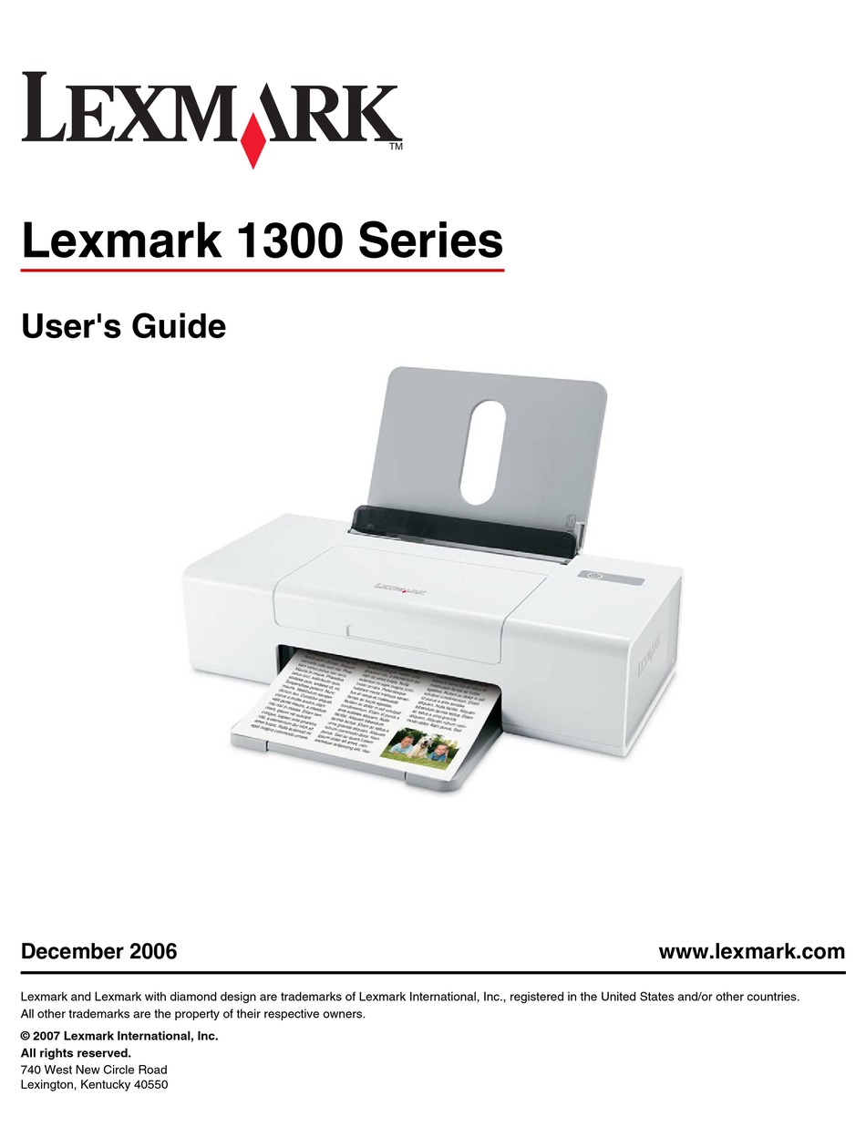 lexmark 1300