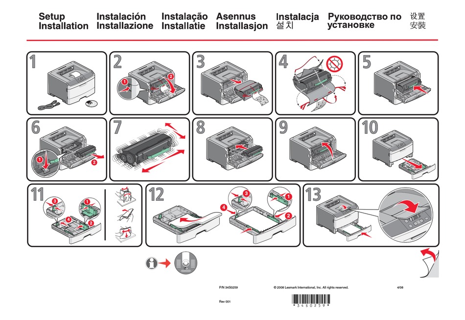 LEXMARK 34S0259 SETUP & INSTALLATION Pdf Download ManualsLib