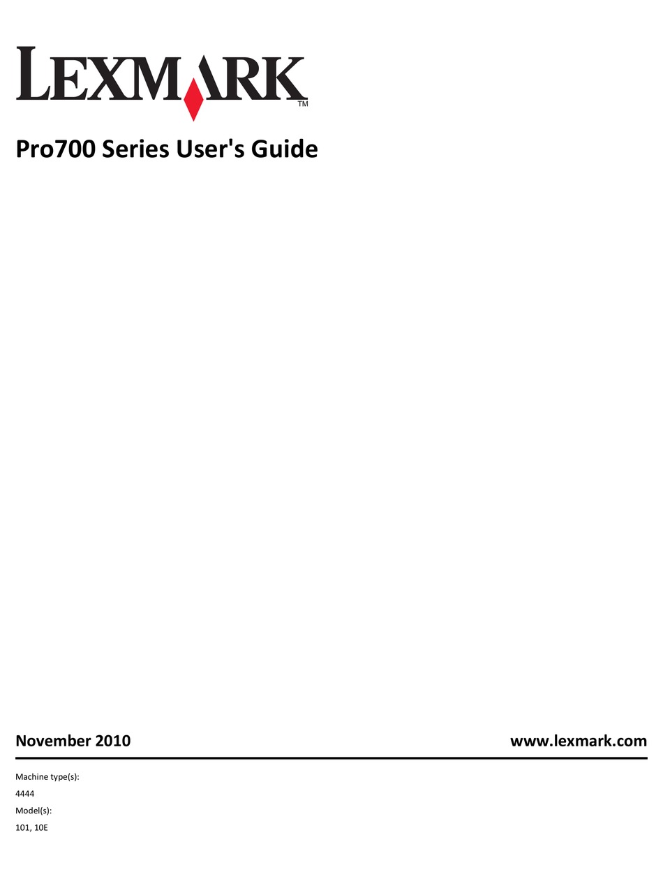 lexmark pro 700 driver for mac