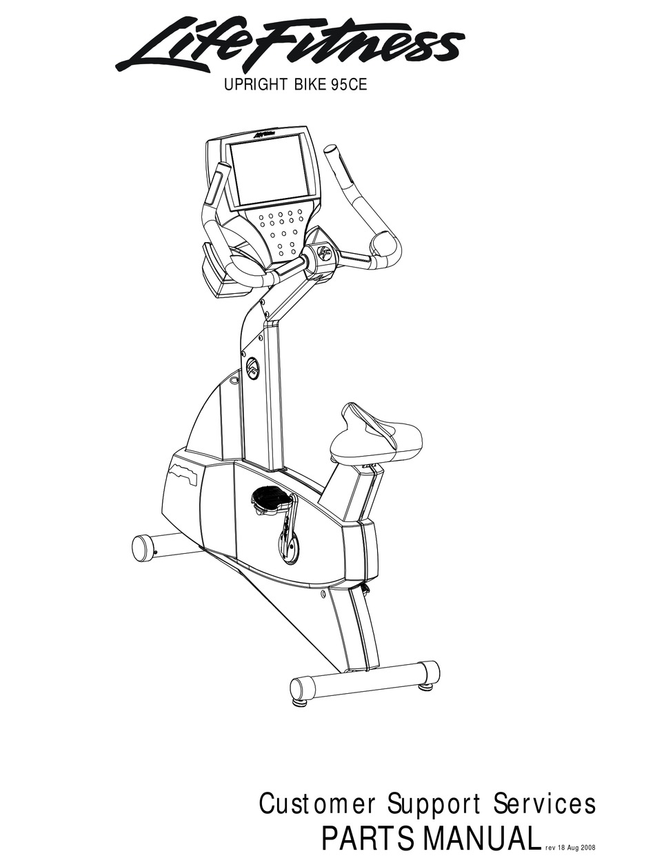 LIFE FITNESS ARCTIC SILVER 95CEZ PARTS MANUAL Pdf Download | ManualsLib