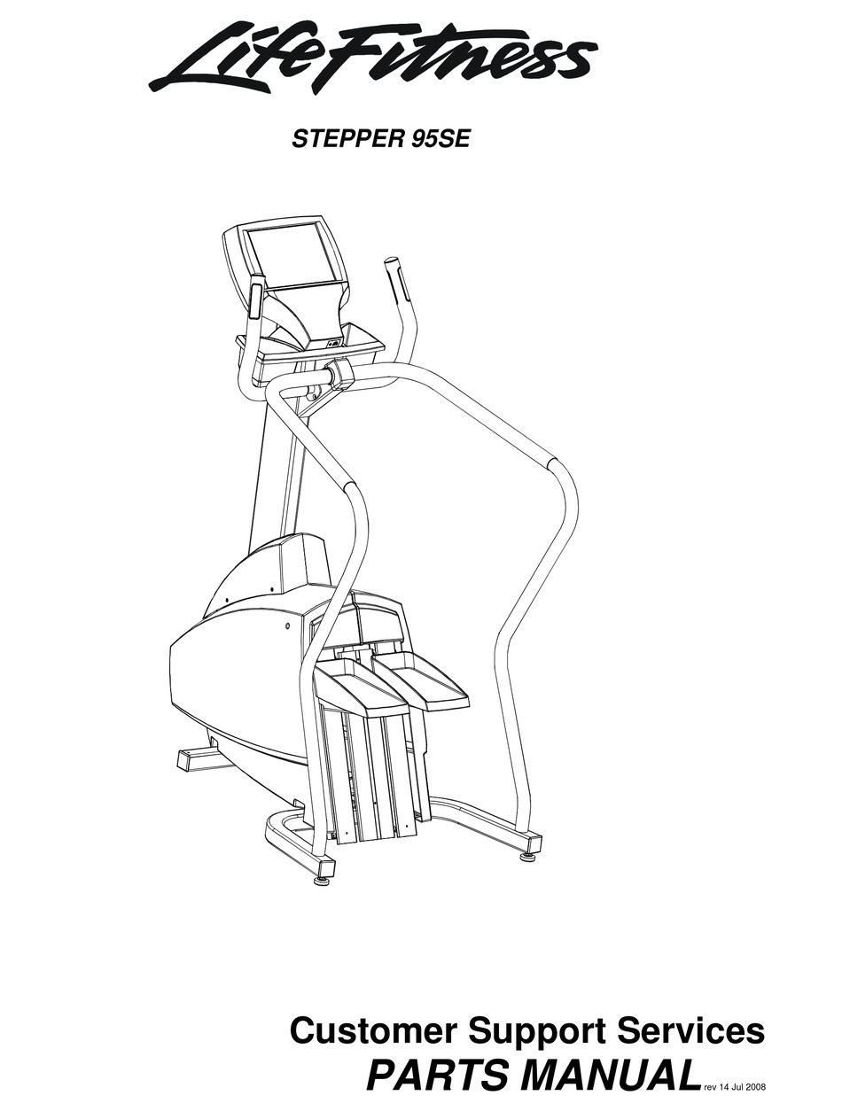 LIFE FITNESS ARCTIC SILVER 95SE PARTS MANUAL Pdf Download | ManualsLib