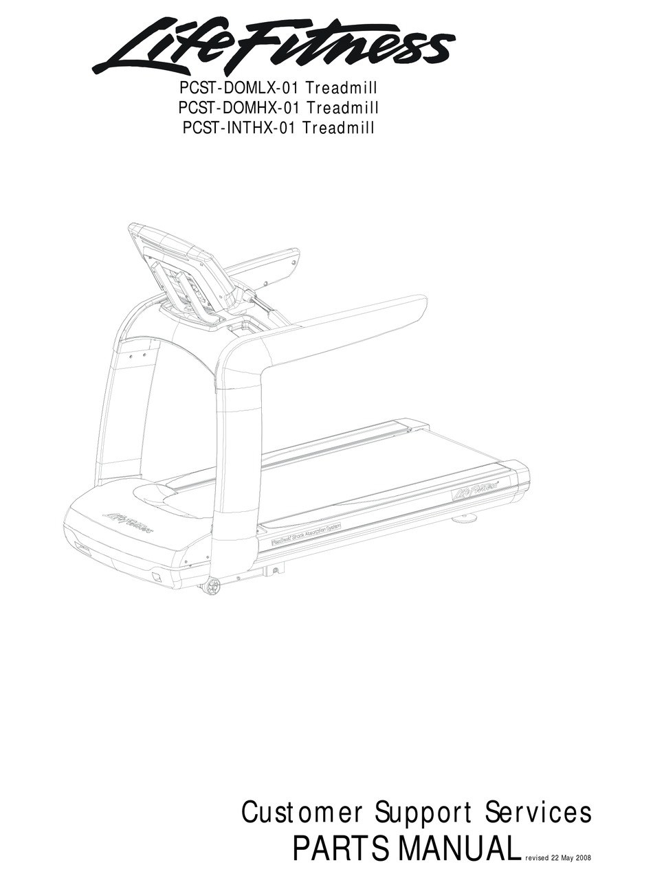 LIFE FITNESS PCST-DOMHX-01 PARTS MANUAL Pdf Download | ManualsLib