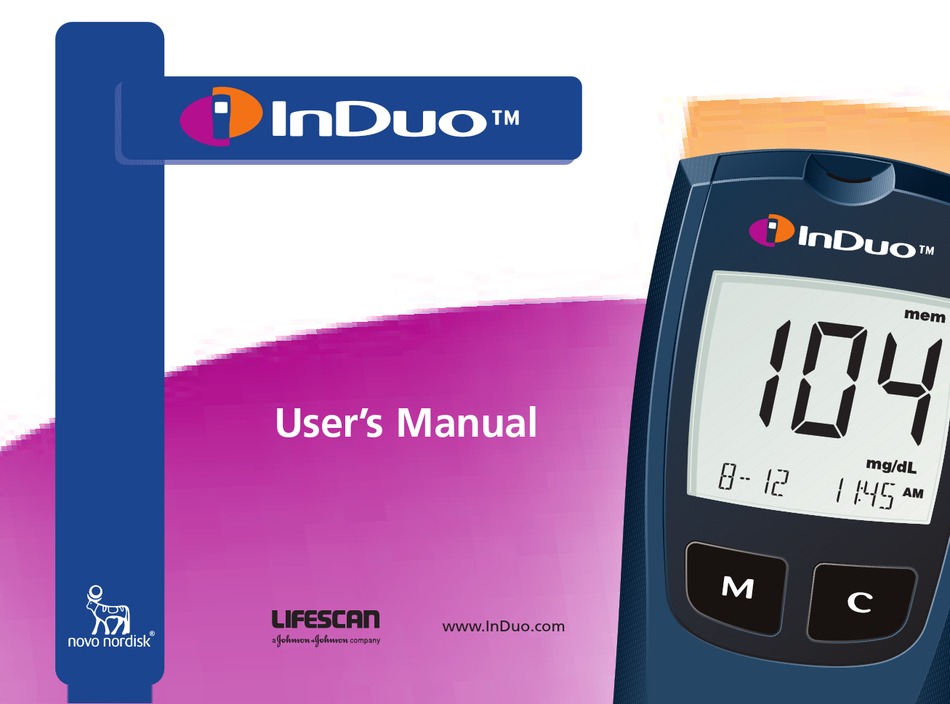 LIFESCAN INDUO BLOOD GLUCOSE METER USER MANUAL Pdf Download ManualsLib