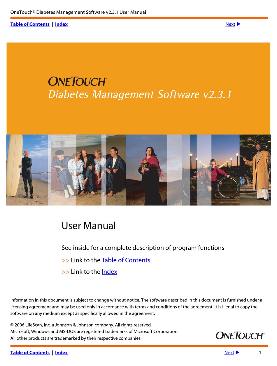 Onetouch Diabetes Management Software V2.3.3