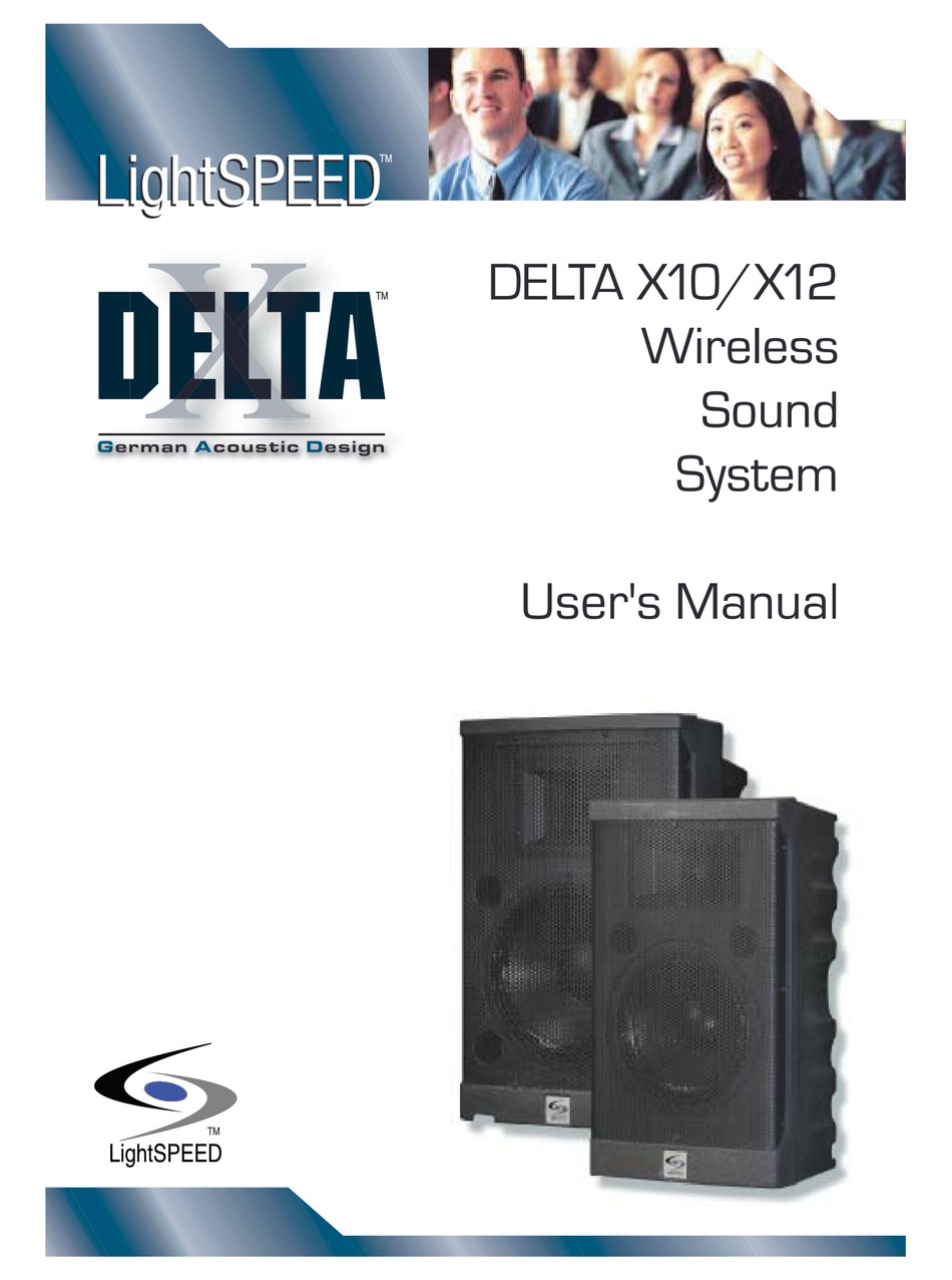LIGHTSPEED TECHNOLOGIES DELTA X12 USER MANUAL Pdf Download ManualsLib