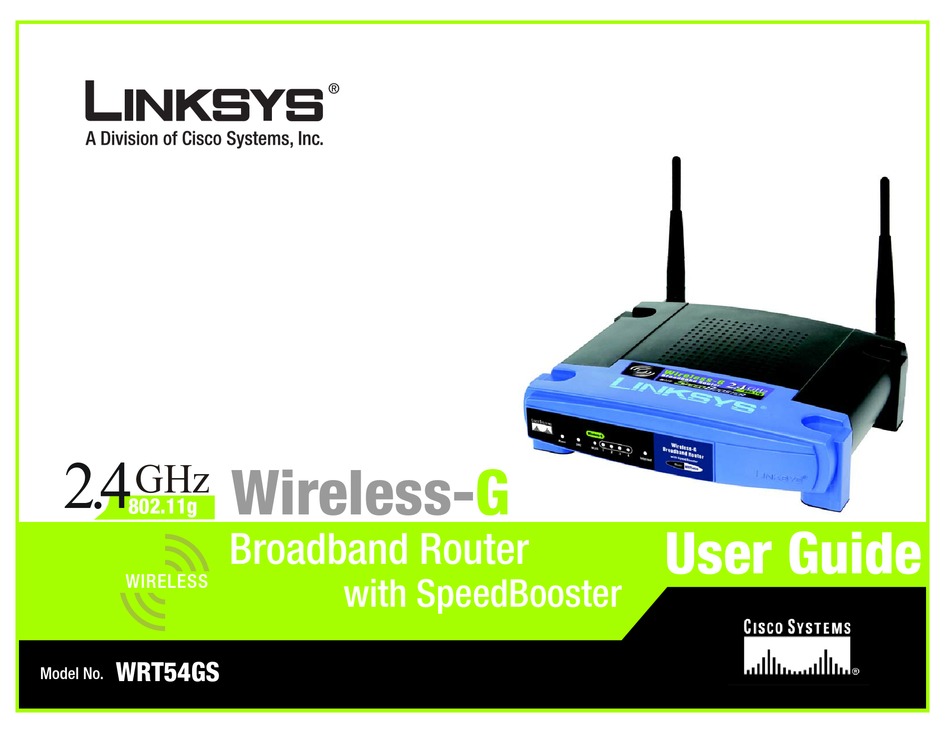 Fehlerbehebung bei Linksys Wireless G