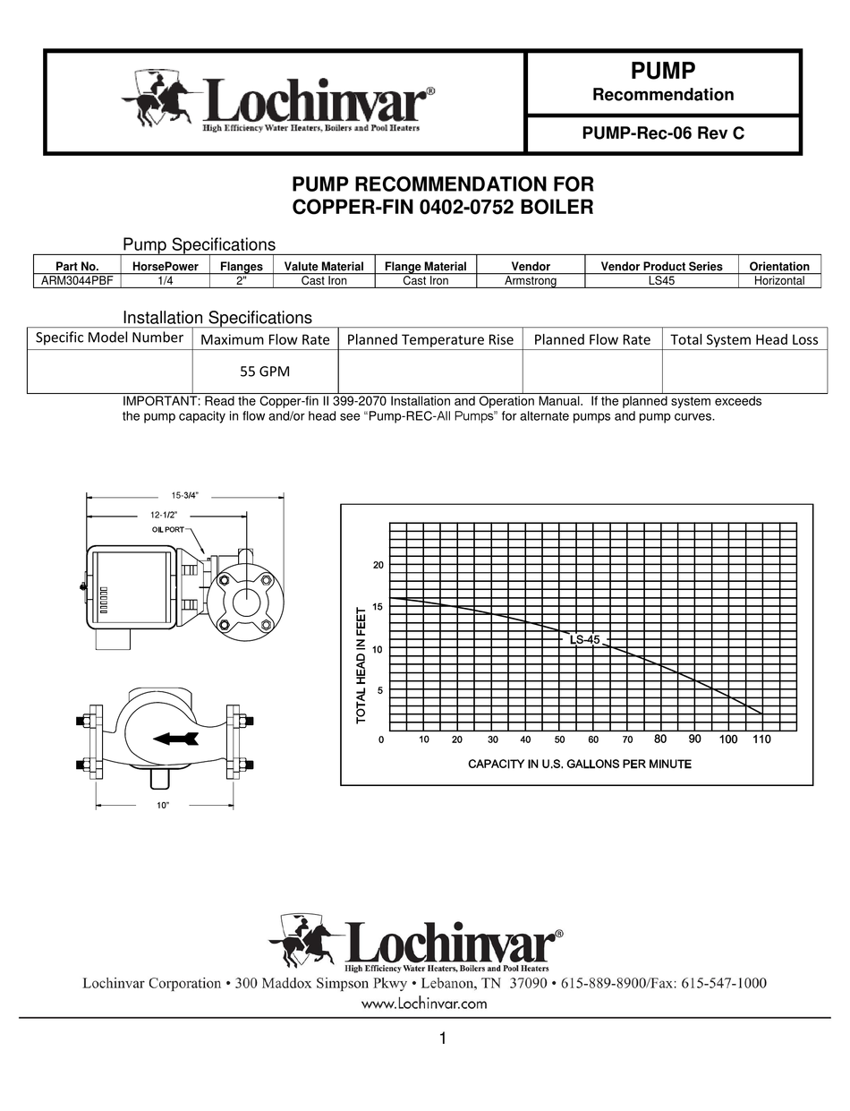 LOCHINVAR 04020752 REPAIR PROCEDURES Pdf Download ManualsLib