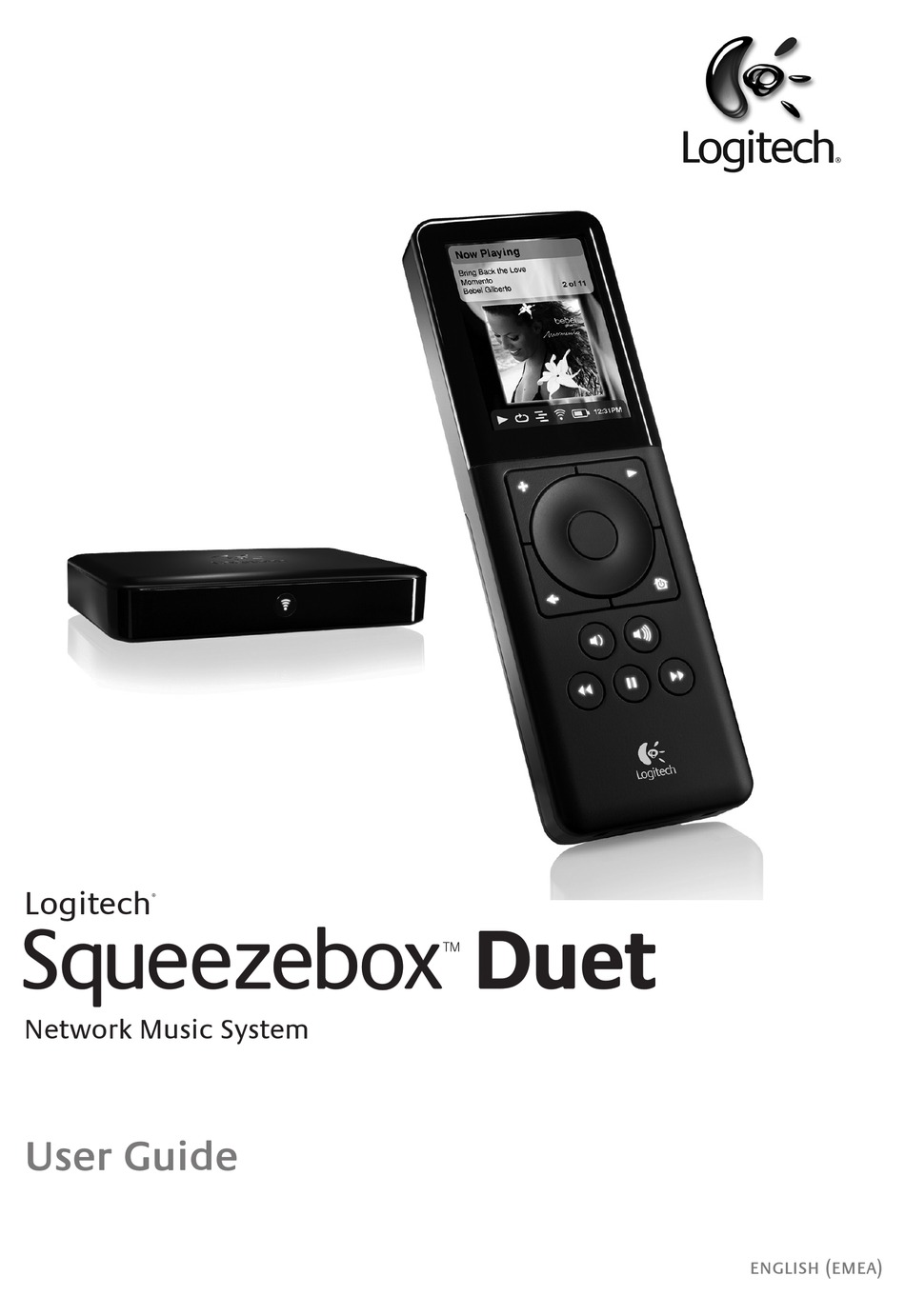 connect squeezebox to logitech media server