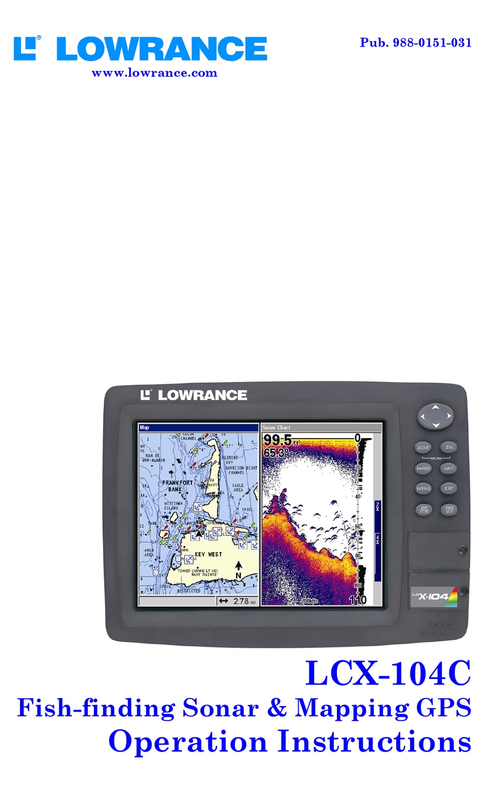 lowrance maps lcx-16ci