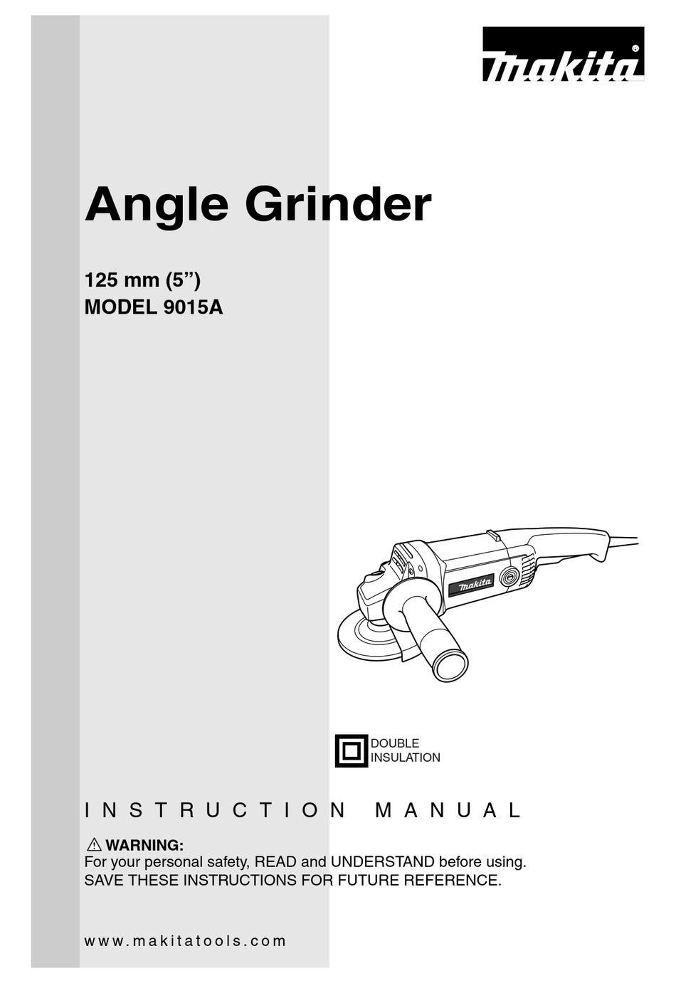 MAKITA 9015A INSTRUCTION MANUAL Pdf 