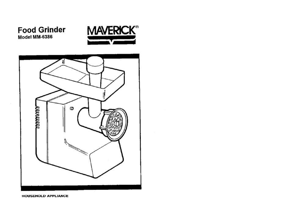 MM-5501 Deluxe Meat Grinder