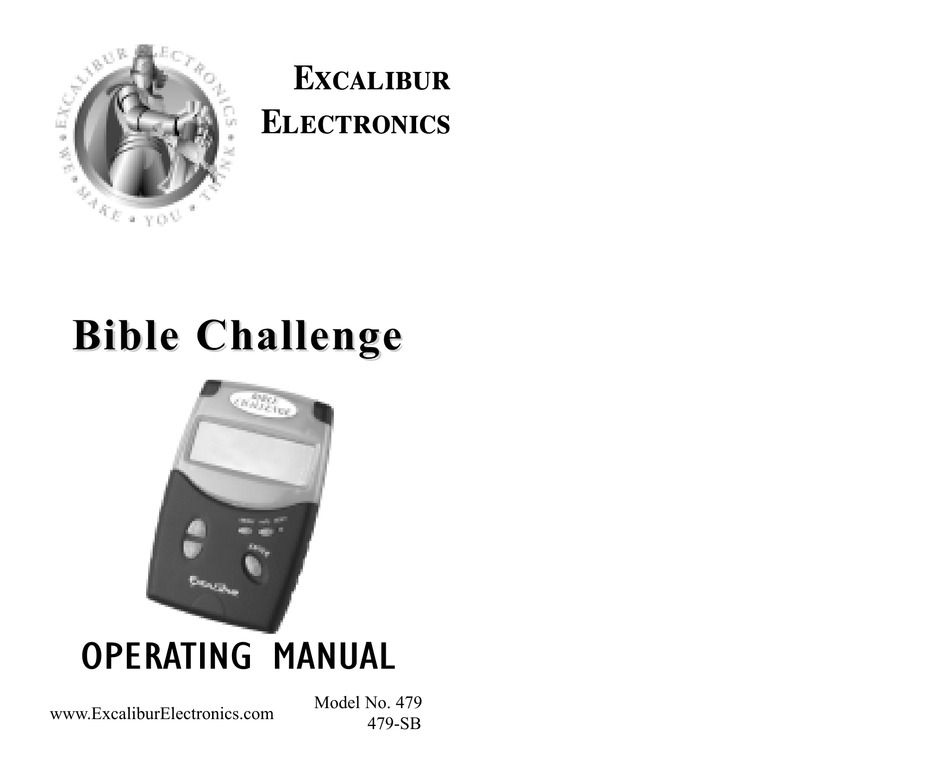 Bible Challenge Handheld Game 
