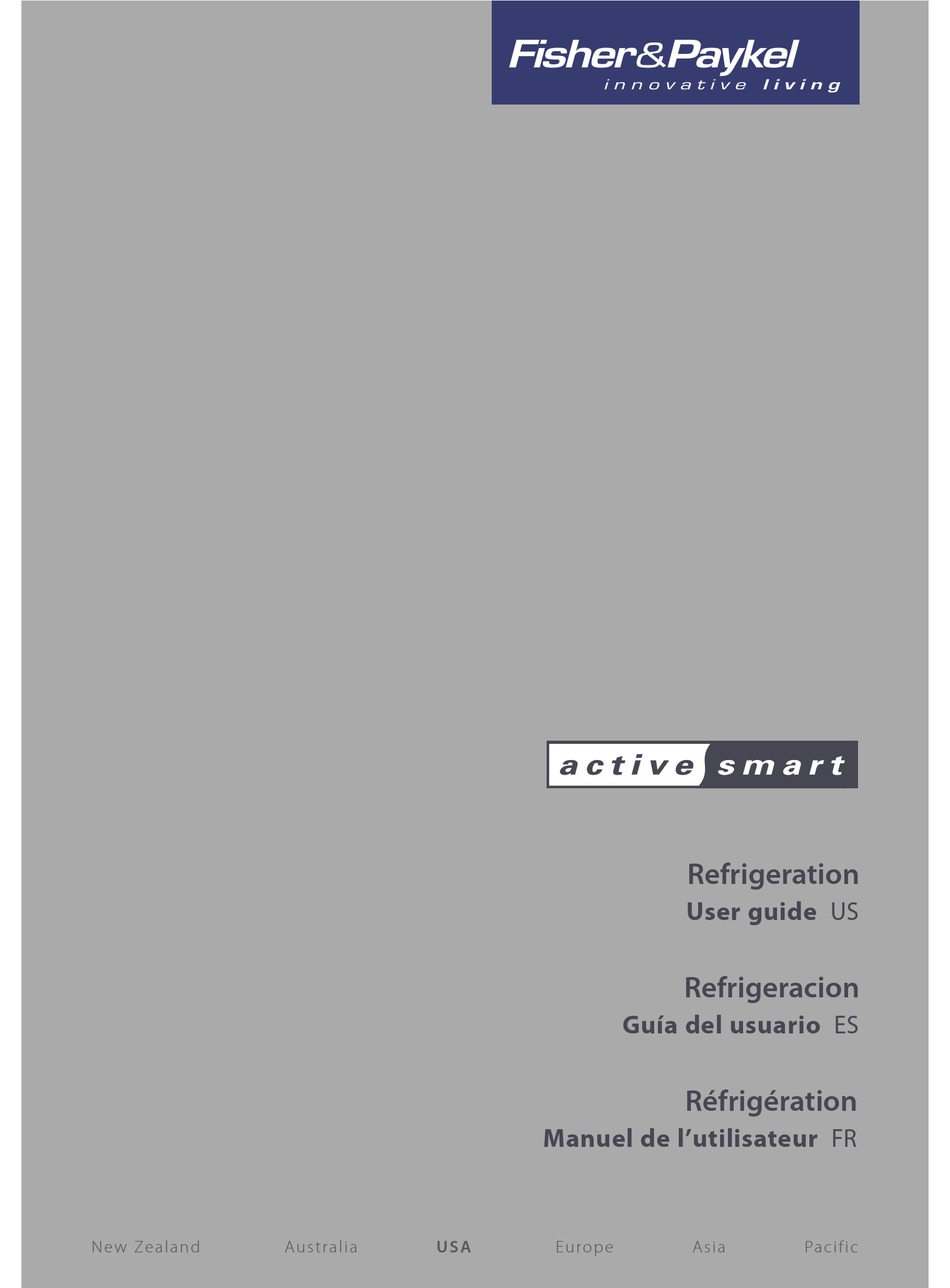 FISHER & PAYKEL ACTIVE SMART USER MANUAL Pdf Download ManualsLib