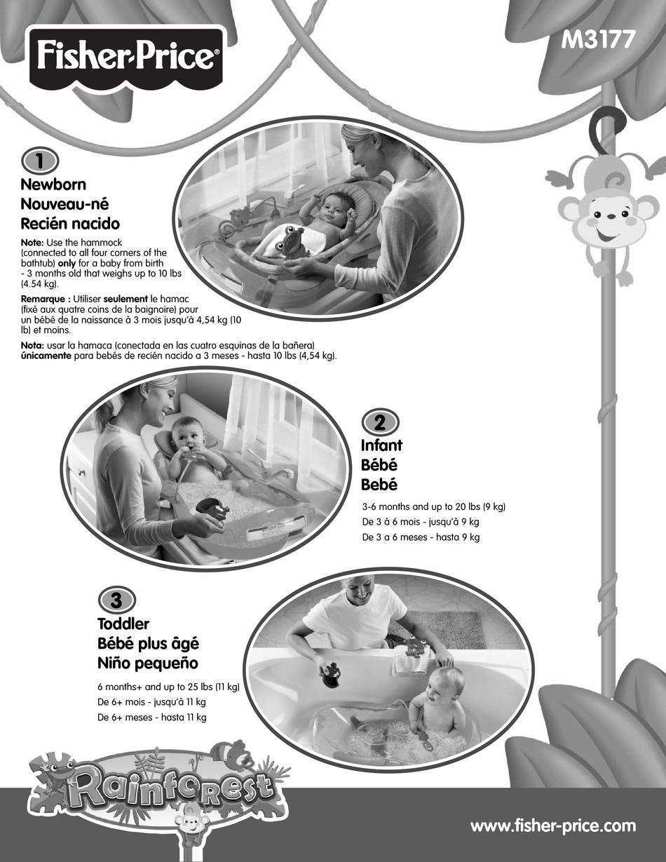 Fisher Price Rainforest M3177 User Manual Pdf Download Manualslib Fisher Price Rainforest M3177 User Manual Pdf Download Manualslib