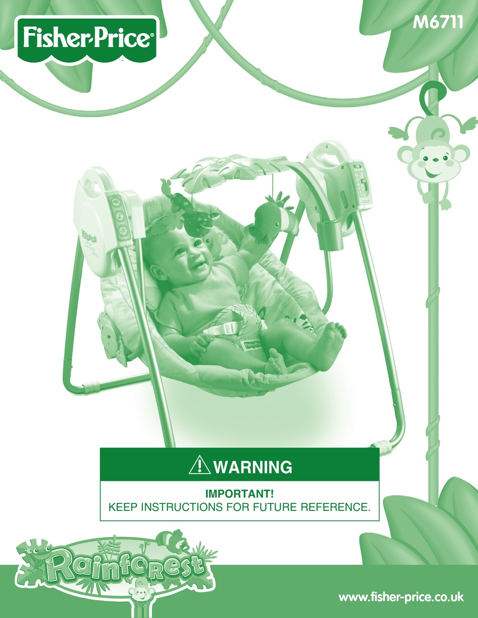 FISHERPRICE RAINFOREST M6711 USER MANUAL Pdf Download ManualsLib