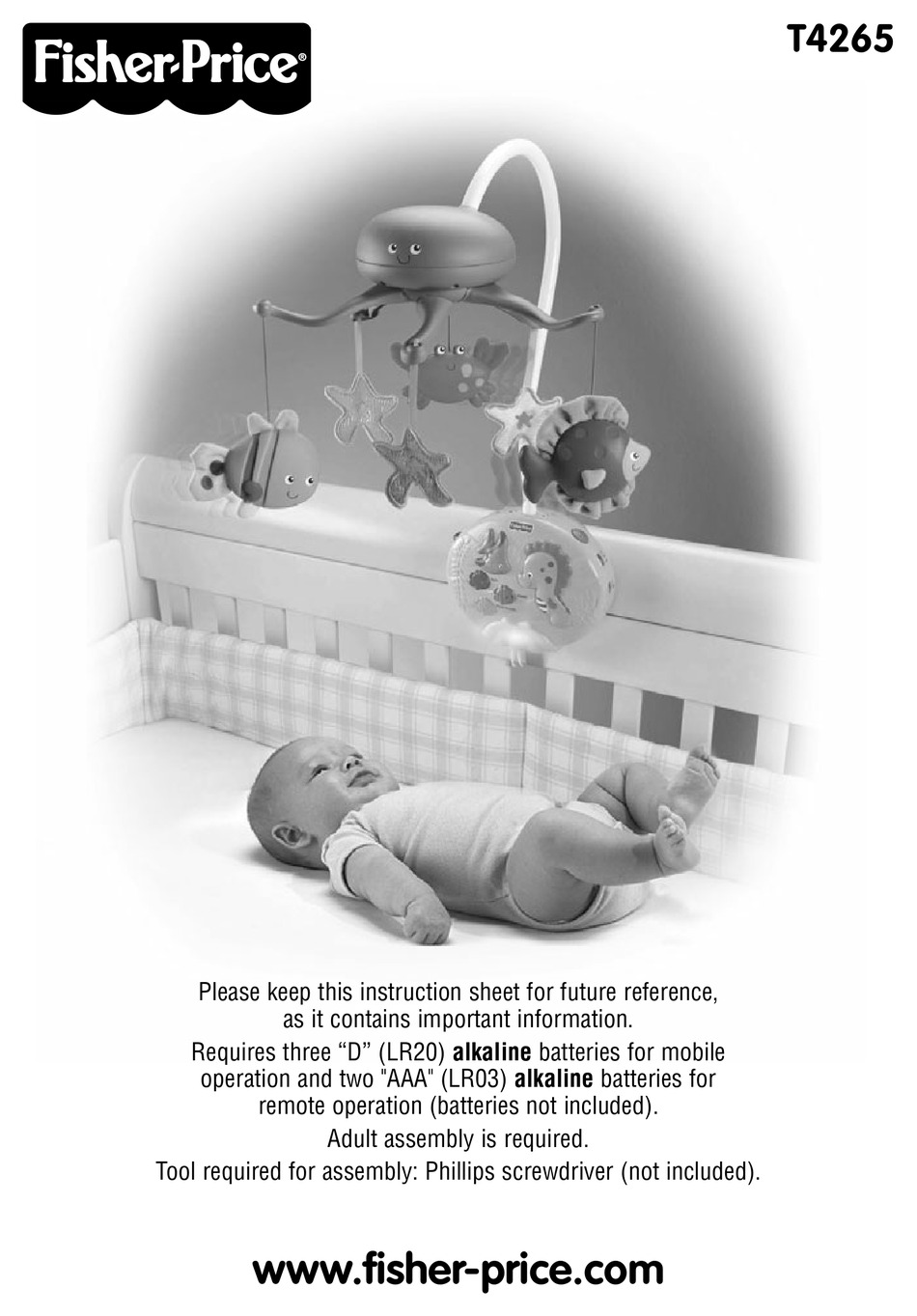 FISHER-PRICE T4265 INSTRUCTION SHEET Pdf Download | ManualsLib