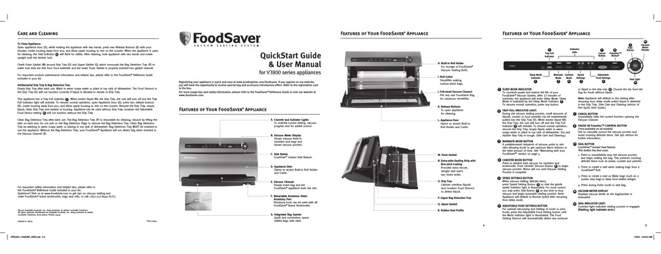 Foodsaver User Manual