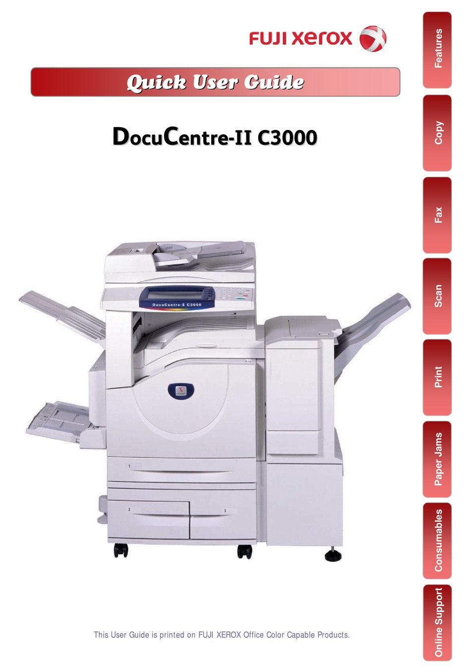 Quick user. Fuji Xerox DOCUCENTRE Color a450. Malaysia Xerox. 2gp-3000 Fuji Machine. Принтер 5010 бежевый.
