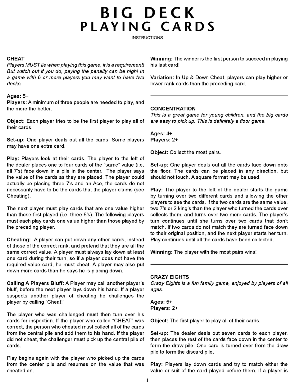 FUNDEX GAMES 3290 USER INSTRUCTIONS Pdf Download | ManualsLib