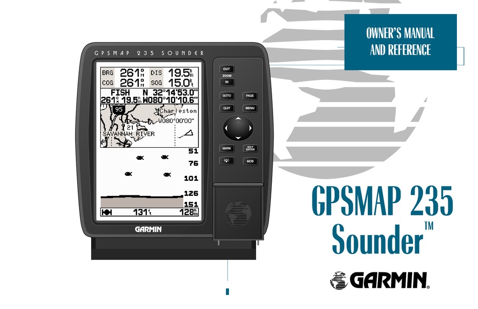 GARMIN GPSMAP 235 SOUNDER OWNER'S Pdf Download |