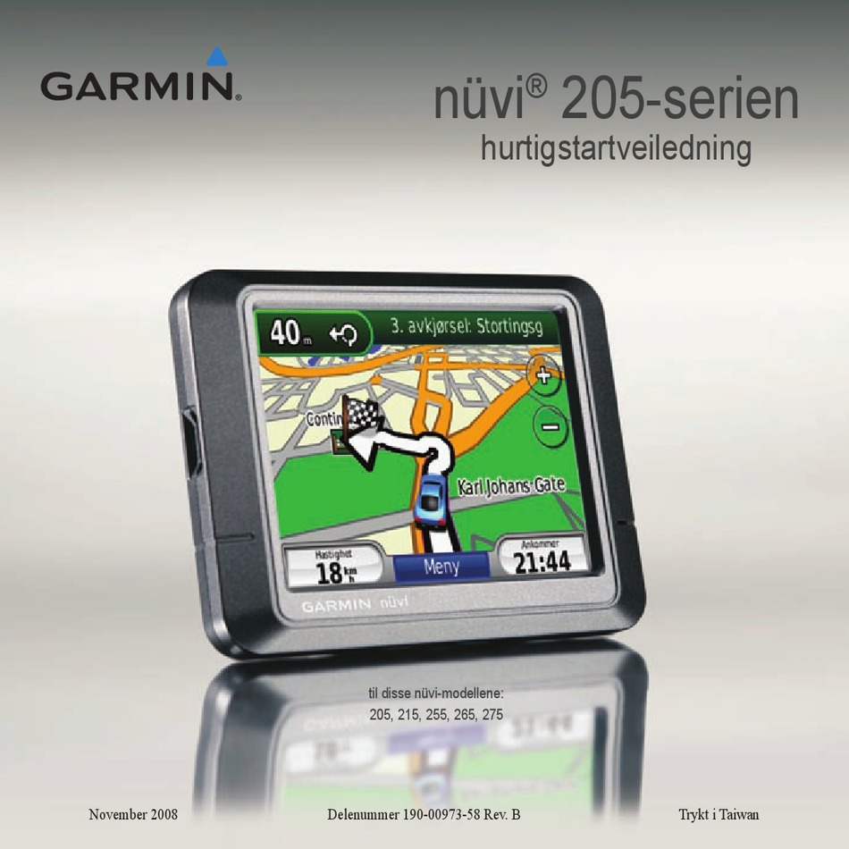 Garmin Nuvi 205 Series Quick Start Manual Pdf Download Manualslib 2041