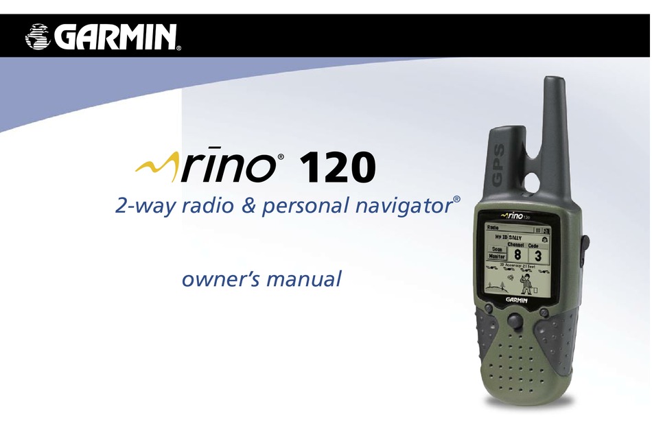 Garmin Rino 120 Owner S Manual Pdf Download Manualslib [ 621 x 950 Pixel ]