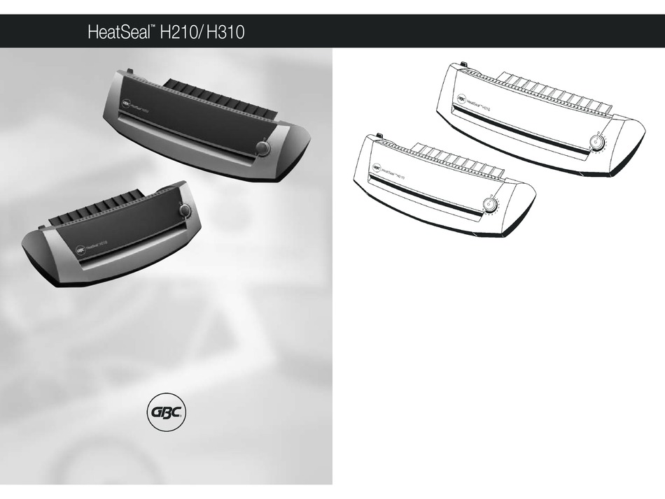 GBC HEATSEAL H210 QUICK MANUAL Pdf Download ManualsLib