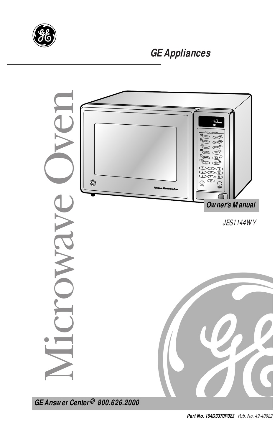 Ge deals microwave jes1142