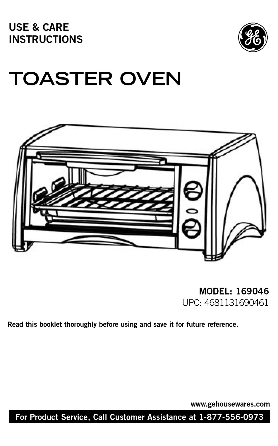 GE 169045 USE AND CARE INSTRUCTIONS MANUAL Pdf Download | ManualsLib