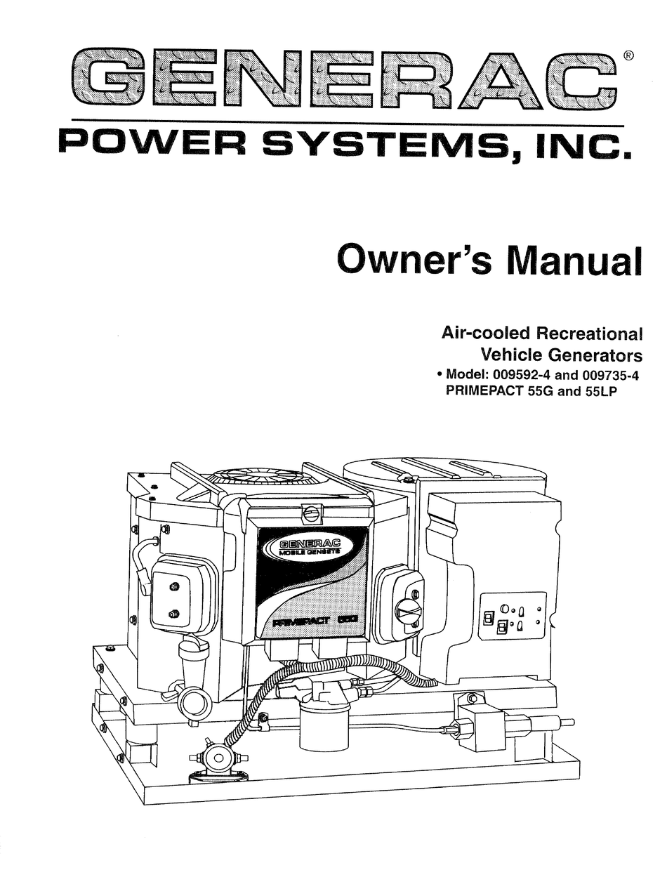 GENERAC POWER SYSTEMS IM SERIES OWNER'S MANUAL Pdf Download | ManualsLib