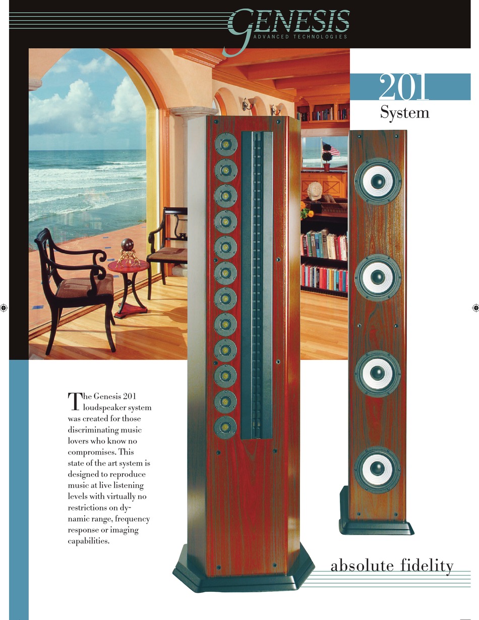 GENESIS 201 SPECIFICATIONS Pdf Download ManualsLib