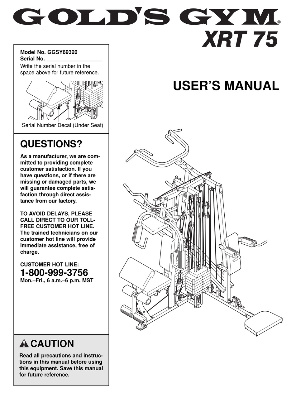 exerpeutic gold 525xlr manual