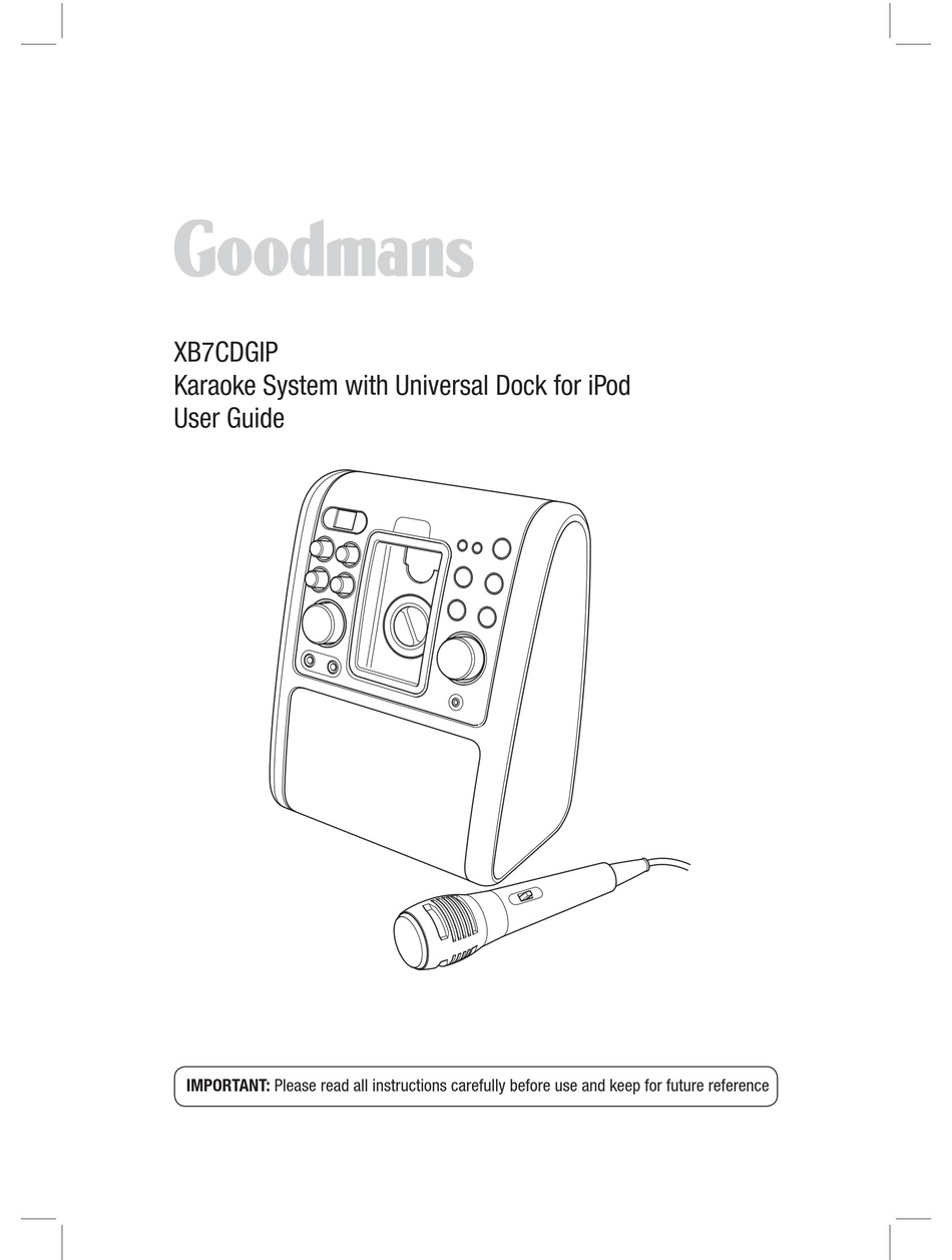 GOODMANS XB7CDGIP USER MANUAL Pdf Download ManualsLib
