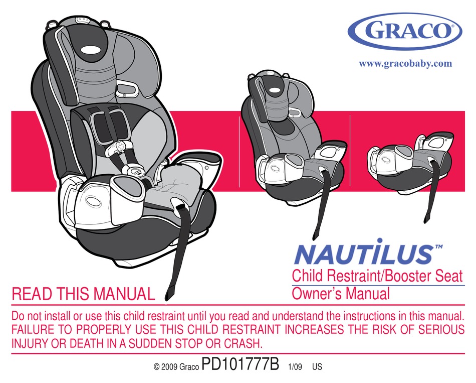 graco car seat nautilus instructions