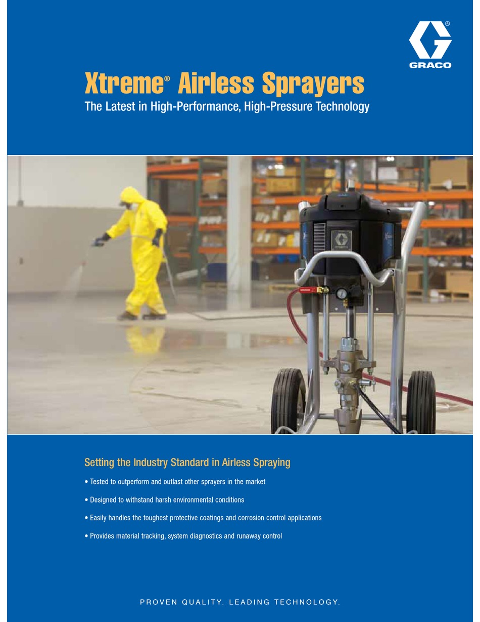 Graco Xtreme XL Airless Spray Machine