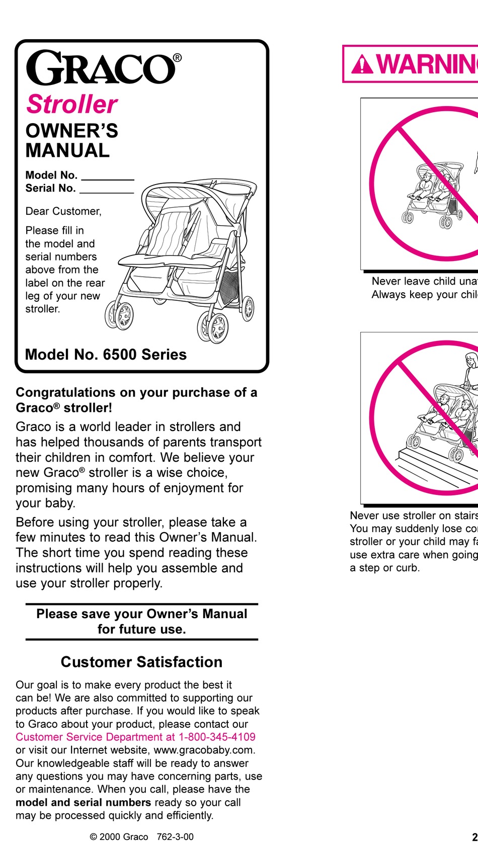 GRACO 6500 SERIES OWNER'S MANUAL Pdf Download ManualsLib