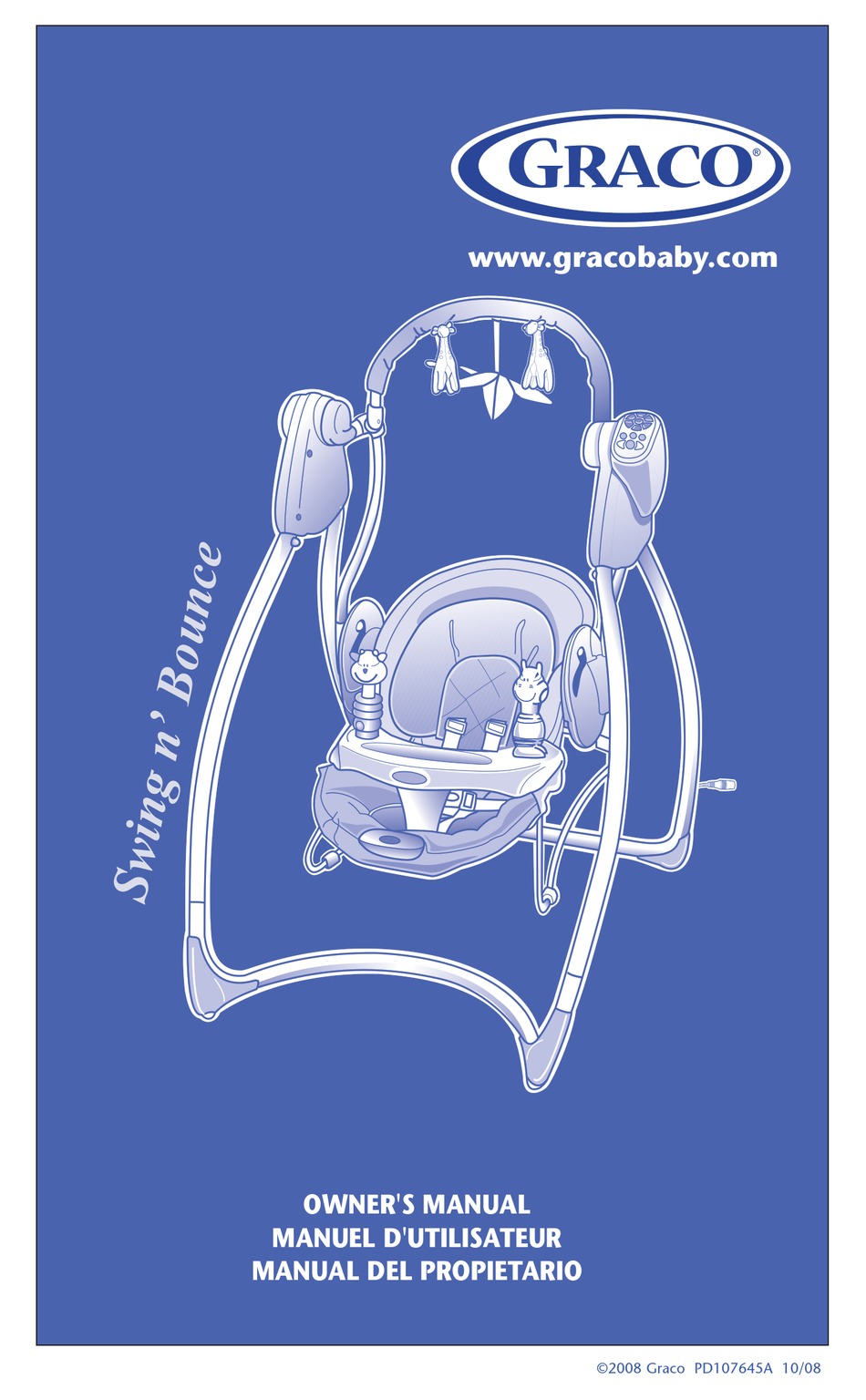 graco 3 in 1 swing n bounce