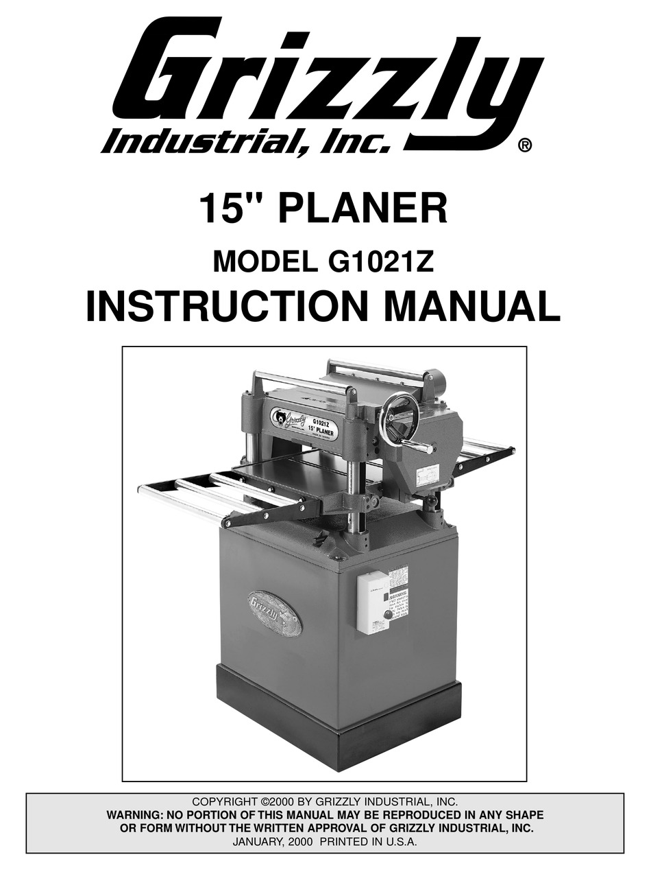 grizzly tsc-10l manual grizzly tsc-10l manual