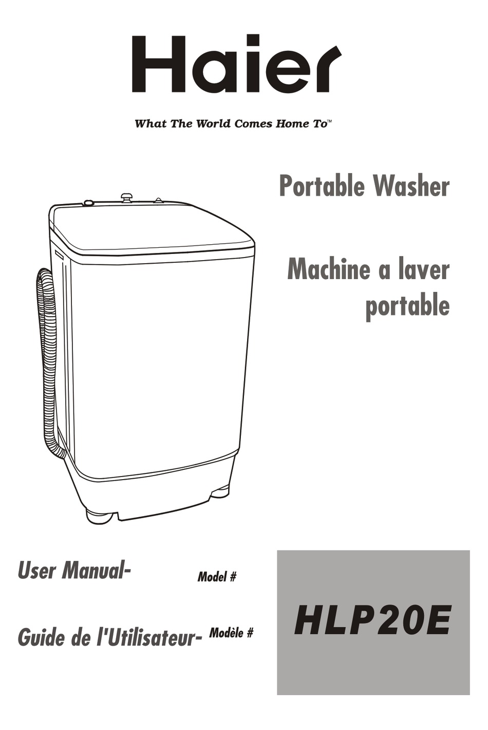 HAIER HLP20E USER MANUAL Pdf Download | ManualsLib