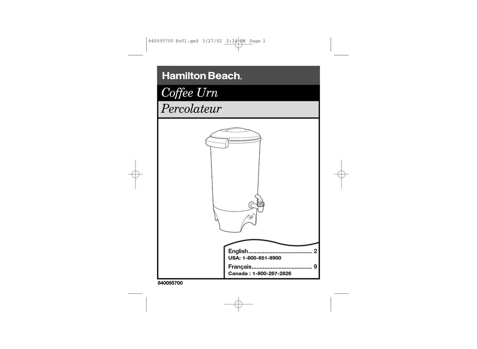 Hamilton Beach Brewstation 47900 Parts Diagram - News Current Station