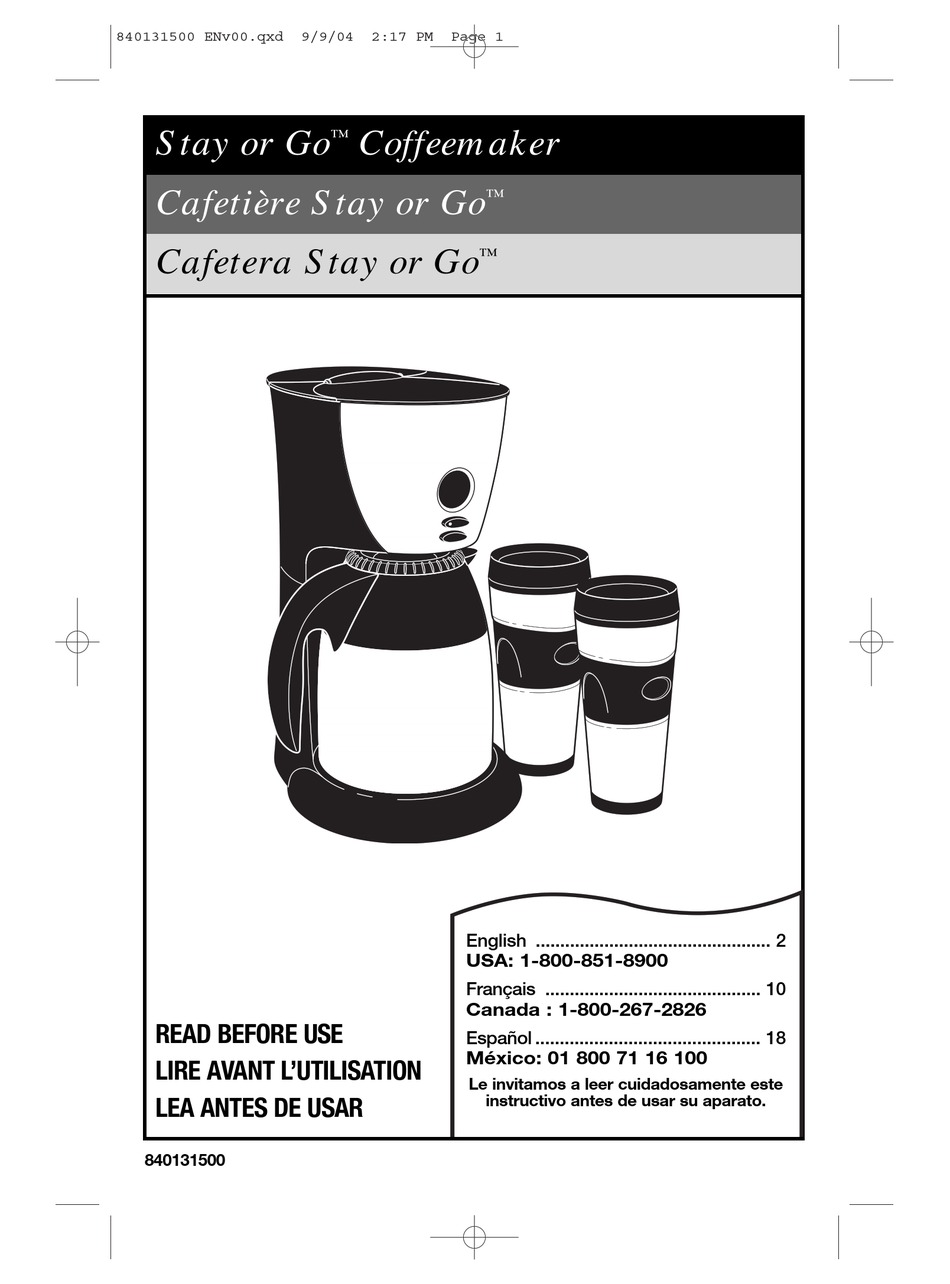 User manual Hamilton Beach BrewStation 47665 (English - 28 pages)