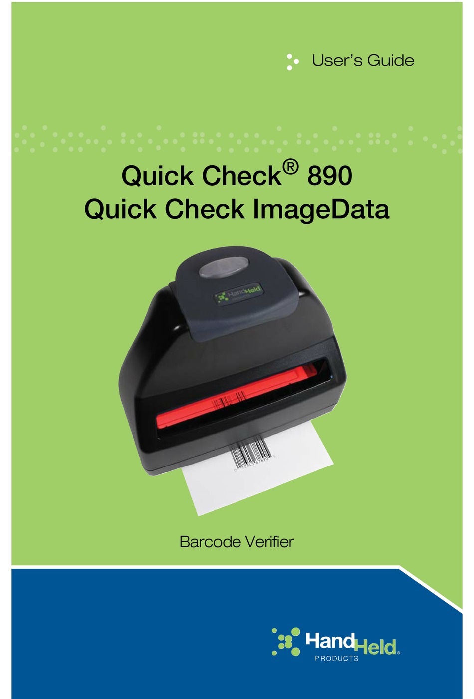 Hand Held Products Quick Check Imagedata Barcode Verifier Quick Check