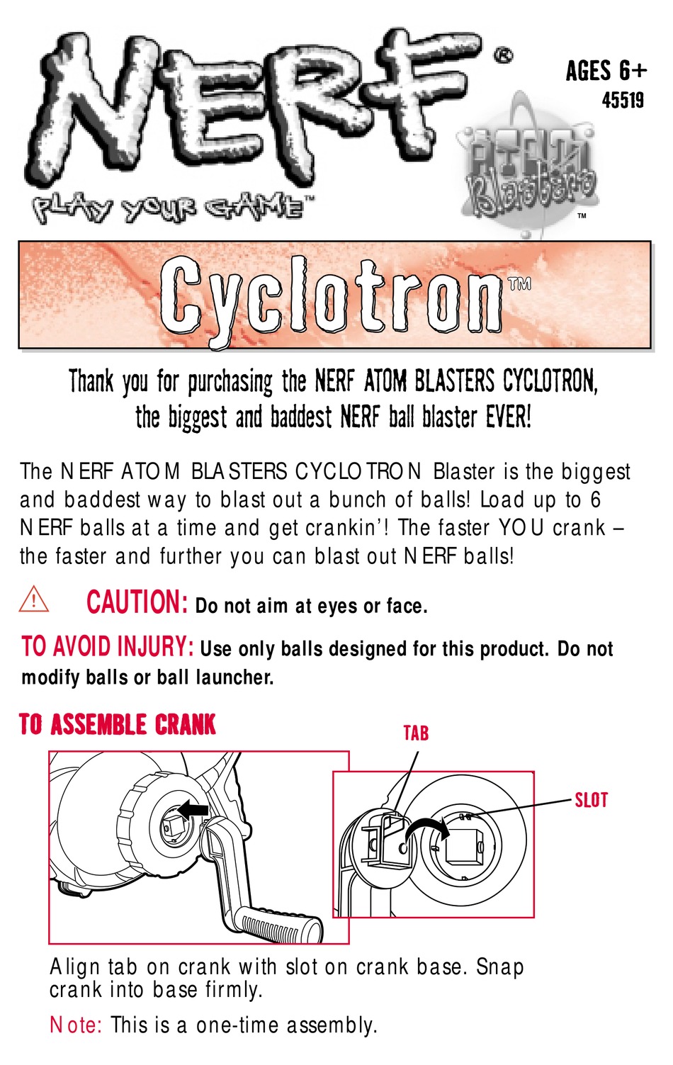 nerf atom blaster