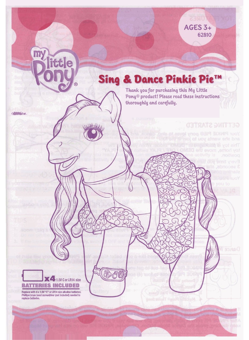 sing and dance pinkie pie