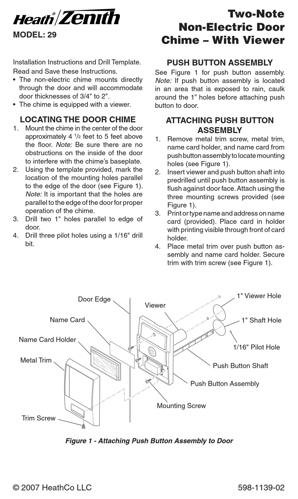 HEATH ZENITH 29 MANUAL Pdf Download | ManualsLib